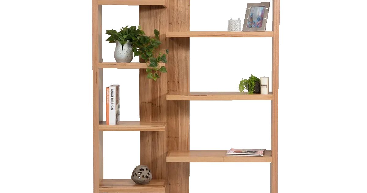 Edge Living Furniture RICHMOND BOOKCASE Messmate and Natural